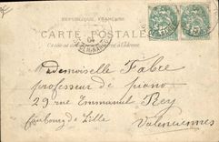 CPA Fantaisie Carte transparente Paris Exposition de 1900 Palais de la ville de Paris Bateaux