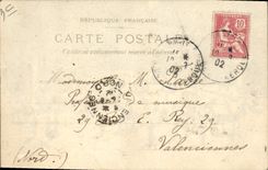 CPA Fantaisie Carte transparente Paris Avenue des champs Elysees