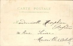 CPA Fantaisie Carte transparente Paris Exposition universelle de 1900 Le Pont Alexandre III Tour Eiffel