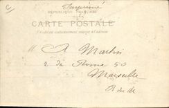 CPA Fantaisie Carte transparente Paris Le Pantheon et la Rue Soufflot