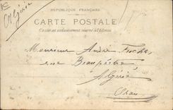 CPA Fantaisie Carte transparente Paris La porte St Denis