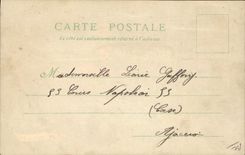 CPA Fantaisie Carte transparente Paris Exposition universelle de 1900 Venise a Paris