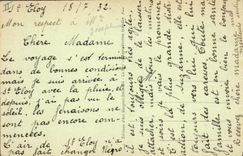 Postal Órgano Abadía de la silla Dios las cariátides del aparador de órganos