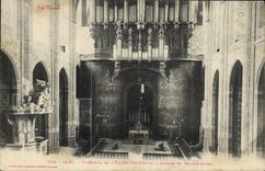 CPA Orgue Albi Interieur de l'eglise Ste Cecile Orgues et maitre autel 