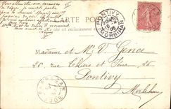 Postal Órgano Narbonne Catedral St Jusdt los órganos