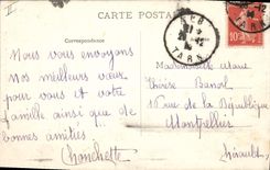 Postal Órgano Albi Interior de la catedral los órganos