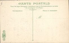 Postal PHARE el Treport Volver a entrar de la Mosca Barco