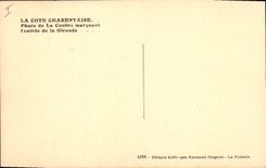 CPA Phare de la Coubre marquant l'entree de la Gironde Enfant