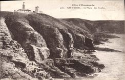 CPA Phare Cap Frehel Les Houlles 