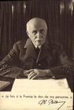 CPM Militaria Marechal Petain Je fais a la France le don de ma personne