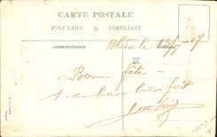 CPA Fantaisie Toilee Fleurs 