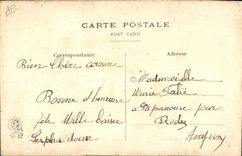 CPA Fantaisie Toilee Fleurs 