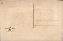 CPA Fantaisie Toilee Fleurs 