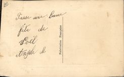 CPA Fantaisie Toilee Fleurs 