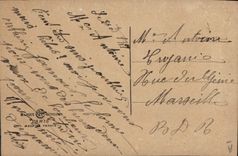 CPA Fantaisie Toilee Fleurs 