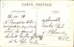 CPA Fantaisie Toilee Fleurs 