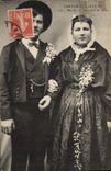 CPA Folklore Maries de Saitn Pol de Leon Mariage