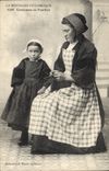 CPA Folklore Costumes de Pontivy