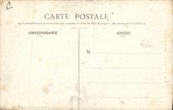 Postal Folclore Muchacha de los alrededores de Lorient