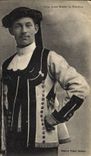 CPA Folklore Jeune homme de Pontivy 