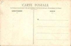 Postal Folclore Visita el desposó a Morbihan