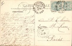 CPA Folklore Jeune fille de Ploermel