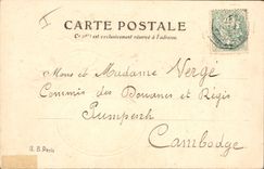 CPA Fantaisie Fleurs Enfant