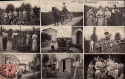 CPA Folklore Vin Vendanges 