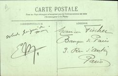 CPA Folklore Brouette Beauvais La caserne Watrin Militaria