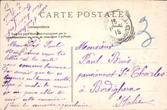 CPA Folklore Brouette Un passage difficile