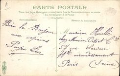 CPA Militaria Brouette Infanterie La corvee de quartier