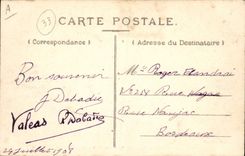 CPA Militaria Brouette Saint Medard en Jalle Poste de garde de la Poudrerie