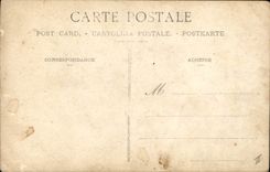 CARTE PHOTO Hommes Folklore Brouette 