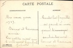 CPA Fantaisie (dessin a la main) Fleurs