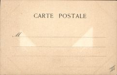 CPA Fantaisie (dessin a la main) Paysage Arbre Bateau