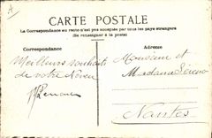 CPA Fantaisie (dessin a la main) Femme