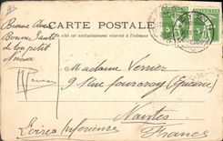 CPA Fantaisie (dessin a la main) Femme