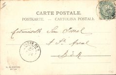 CPA Fantaisie Enfant Agneau Paques 