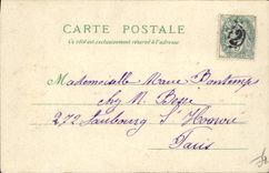 CPA Carte transparente Versailles Le bassin de Latone