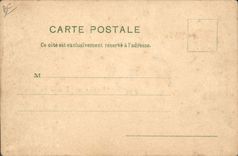 CPA Carte transparente Paris Exposition Universelle 1900 Entree monumentale Place de la Concorde