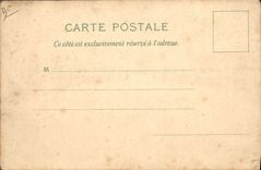 CPA Carte transparente Paris Exposition Universelle 1900 Esplanade des Invalides