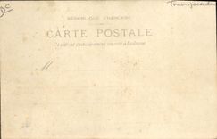 CPA Carte transparente Paris Le palais de justice et la Sainte Chapelle