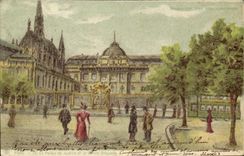 CPA Carte transparente Paris Le palais de justice et la Sainte Chapelle