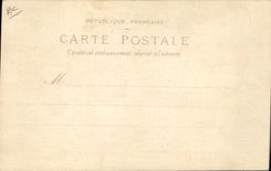 CPA Carte transparente Jane Hading 