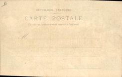 CPA Carte transparente Paris Exposition de 1900 Le Grand Palais