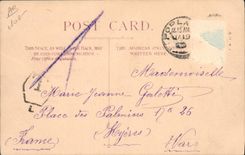 CPA Carte transparente London Bridge Londres