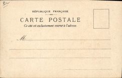 CPA Carte transparente Paris Exposition Lefevre Utile Paris 1900 Grand Prix Peniche Bateau