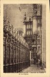 CPA Orgue Saint Bertrand de Comminges Bas cote du choeur et les orgues