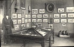 CPA Militaria Salle du siege de 1870 Ensemble
