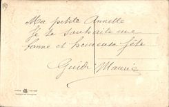 CPA Fantaisie Tissee 